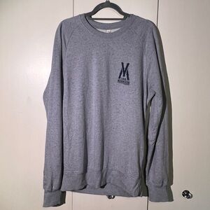 NWOT Van Morrison Gray Crewneck Collectible Band Sweatshirt - Size XL